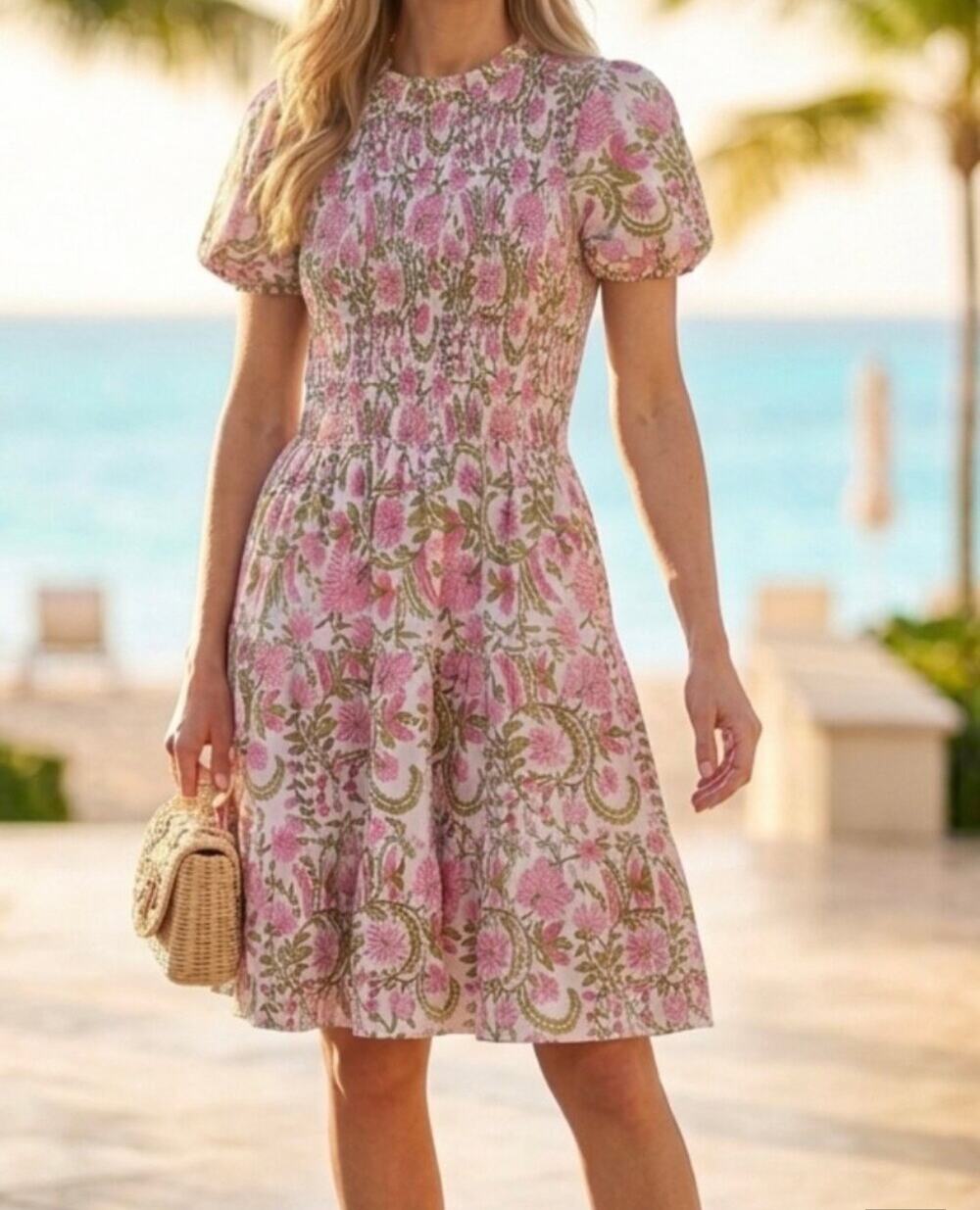 Jude Connally Azalea cotton Viola dress